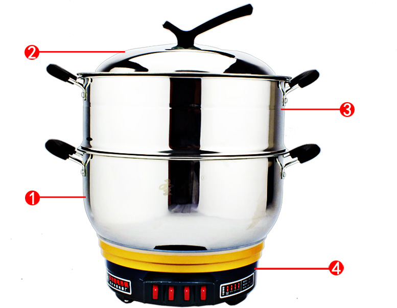 電熱鍋結構 電熱鍋結構